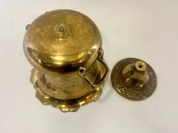 Vintage Danish Brass Wine Cooler from Malm, 1950s | Chairish