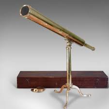 Antique Telescope, Dollond, Refracting Library Scope in Mahogany Case circa 1800 at 1stDibs | 1800 telescope