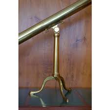 Late 18th Century Lacquered Brass Table Telescope | Chairish