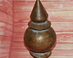 Buy Vintage Brass Temple Dome: Indian Gumbad Kalash ...