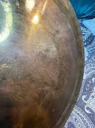 Vintage Etched Brass Tray 11.5 Inches Diameter- 1.5 Lbs - Etsy