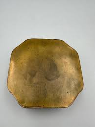 French Bronze Casket with Miniature, 19th Century | Chairish