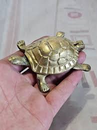 Vintage Tobacciana Ashtray Brass Smoke Decor Turtle Hollywood Regency Gift for Smoker Trinket Box Flip Top Metal House Fly Ashtray. - Etsy UK