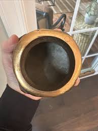 Mid-Century Sculptural Bronze Free-Form Inkwell Heavy Over 2lbs 3x3x3” | eBay