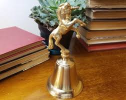 Vintage Solid Brass Unicorn Bell. Ready to Use. Melodious Ring. Ships FREE in the USA. - Etsy