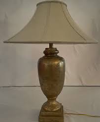 Vintage Frederick Cooper MCM Brass Lacquered Wood Base Table Lamp Savannah SV104 | eBay