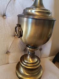 STUNNING HONI CHILO MID CENTURY TALL LAMP URN SHAPE MCM 70's ...