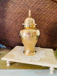 Brass Urn 9” - Etsy