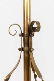 Brass Floor Lamp from F&C Osler, 1920s for sale at Pamono