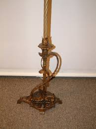 Fancy Ornate Bridge Lamp – Salado Creek Antiques