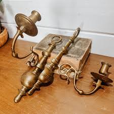 Solid Brass Torch & Ribbon Wall Sconce Bombay Company, Circa 1992 Brass Candleholder Vintage - Etsy Ireland