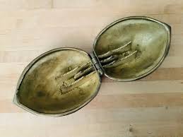 Antique Solid Brass Nut Cracker in the Shape of a Walnut / Mid Century Brass Nut Cracker - Etsy Australia