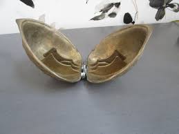 Heavy Solid Brass Vintage Walnut Nutcracker, Hinged Working Nutcracker, Weighs 1.5 Lbs. - Etsy