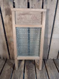 Small Vintage Glass Washboard - Etsy