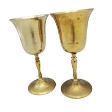 Vintage Signed Leonard EPNS Stemware Wine Glasses Goblets ...