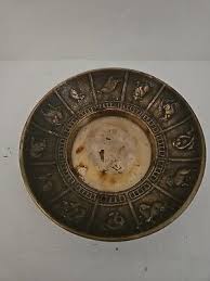 Vintage Korean Zodiac Brass Trinket Dish | eBay