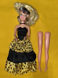 Creata 1987 Lace Celebrity Rock Star Vintage Doll Broken Legs TG1 | eBay