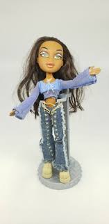 MGA 2001 BRATZ Funk Out YASMIN 10" Doll BLUE RUGGED CASUAL Fashion LOOSE | eBay