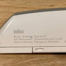 Braun ThermoScan 6013 White Portable Digital Display Ear ...