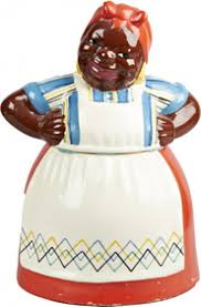 Black Americana Brayton Laguna "mammy" Ceramic Cookie J