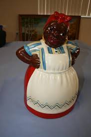 Vintage Black Americana Sassy Mammy Cookie Jar From the 1940's | #1832240146