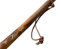 Vintage French Long Walking Stick Cane Souvenir Decorative ...