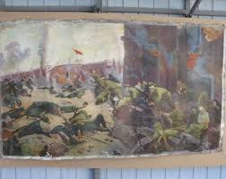 VINTAGE ORIGINAL PAINTING, Socialist Realism, Genre ...