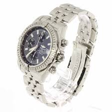 BREITLING Chronomat Evolution A13356 Chronograph Gray Dial ...