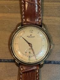 Breitling Geneve Vintage Watch Gold Plated, 36mm Case | eBay