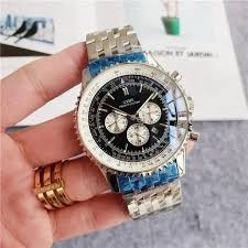 Luxury Chronograph Wristwatch for Men - Stainless Steel ...