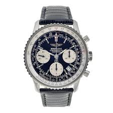 Breitling Navitimer Chronograph Steel 42mm Black Automatic Men's Watch – Birmingham Luxury Watches