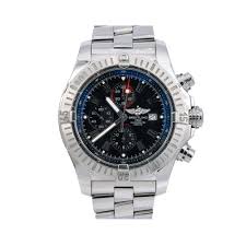 Breitling Super Avenger A13370 48MM Blue Dial With Stainless ...