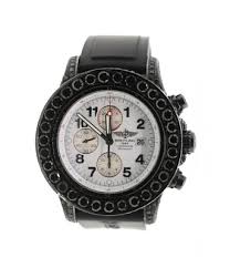 Breitling Super Avenger Men's 48mm White Dial15ct Black ...