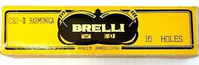 Vintage Antique Brelli 16 Hole Harmonica in Original Box C82 ...