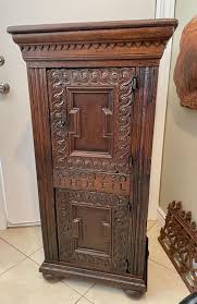 Architectural Salvage Chimney Cupboard With 1730 Dated Wood ...