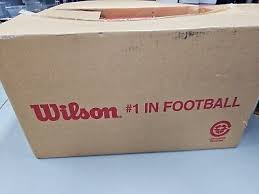Case of 6 NEW Wilson CFL Footballs Property of Baltimore CFL ...