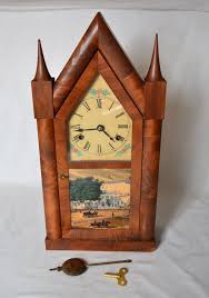 Antique Terry & Andrews Ansonia Steeple Clock W/New Haven ...