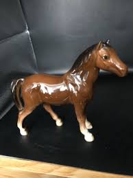 Vintage Porcelain Horse Figurine | eBay