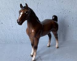 Vintage Inarco Ceramic Horse Figurine Carved Wood Look Japan Equestrian Western - Etsy