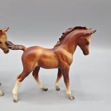 VTG Unmarked Classic Arabian Family Brown Chestnut Foal ...