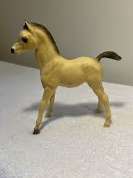 Vtg Breyer Horse Family Arabian Foal Joy #9 Alabaster Model ...