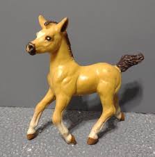 1997 Safari Ltd. Buckskin Horse Colt Filly Foal | eBay