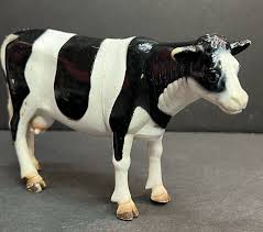 Unbranded Plastic Cow - Blk & Wh - Farm Animal - Realistic ...
