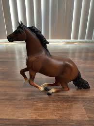 Blue Ribbon Ranch Large 10” Plastic Brown Horse Figure Model ...