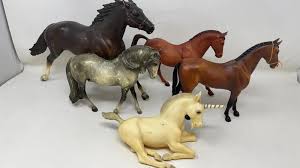 Lot - Vtg Breyer Lying Down Foal,Traditional,Dapple