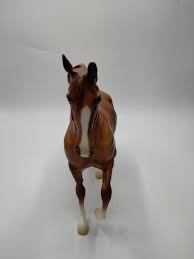 BREYER MOULDING CO. VTG 70'S 6 3/4" TALL BROWN STALLION ...