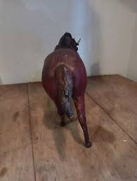 Vintage Large Unicorn Statue Figure Leather bound. | eBay