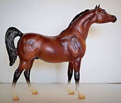 BREYER Horse ~ Arabian Stallion ~ Brown w/Socks ~ Marchon Girl Rider | eBay Australia