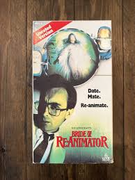 Bride of Re-Animator 1989 VHS UNRATED VERSION Rare Classic Horror Jeffrey Combs | eBay