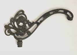 Vintage Cast Metal Floor Lamp Base Bridge Arm Victorian Shabby Chic Steampunk BB | eBay